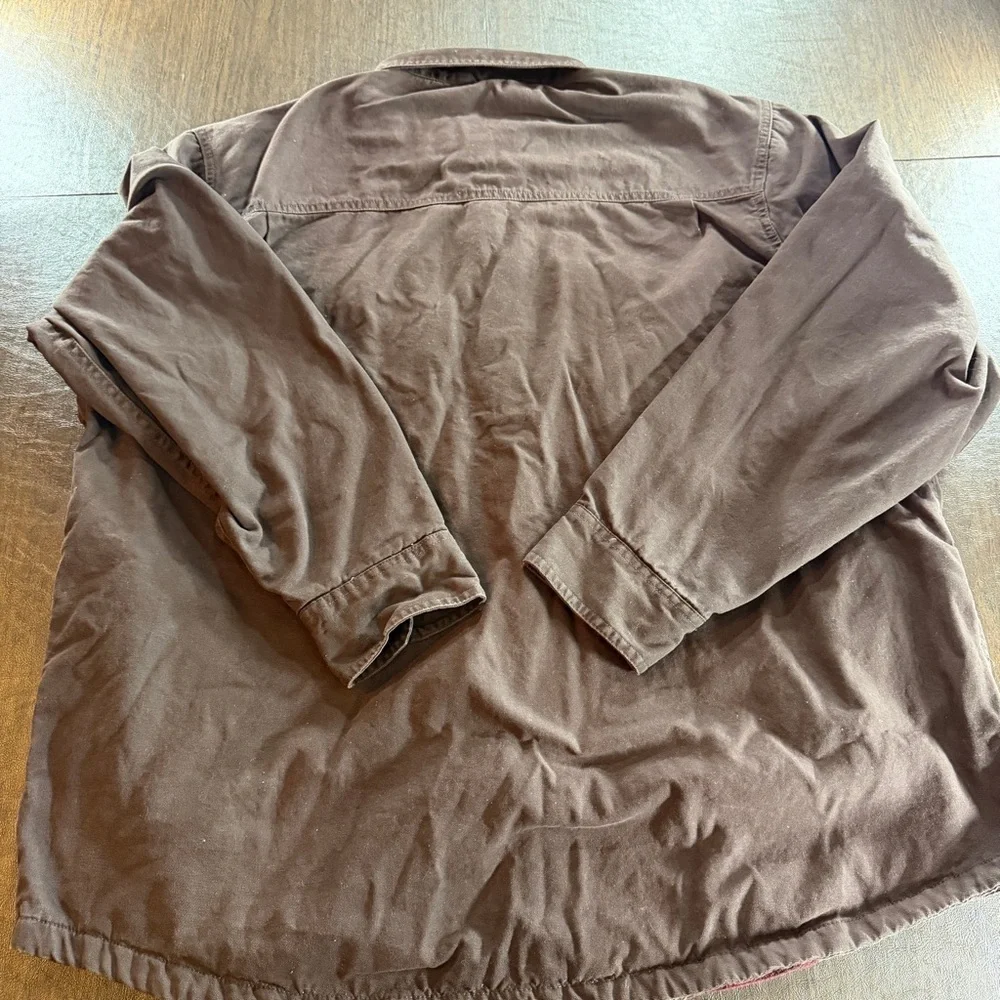 Coleman Fleece Lined Canvas Shacket Sz 2 XL